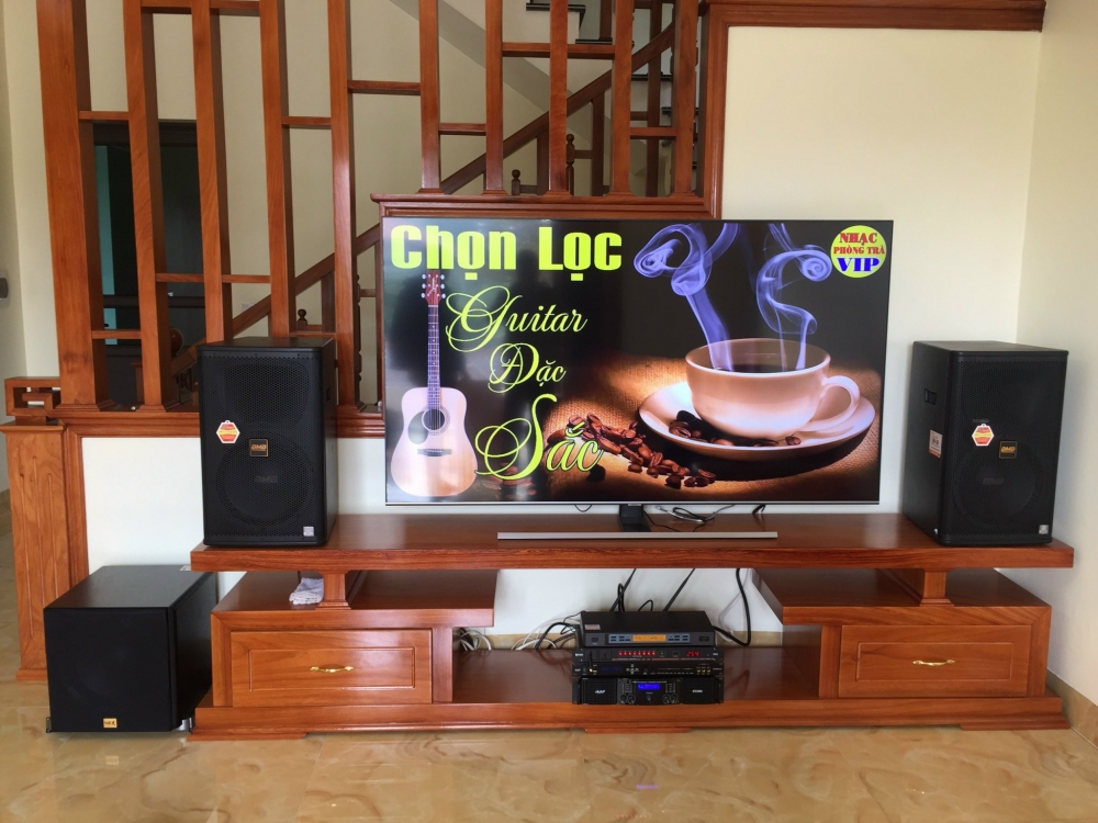 Demo 4 - Dự án lắp đặt thiết bị âm thanh Karaoke nhà chị Dung, HCM