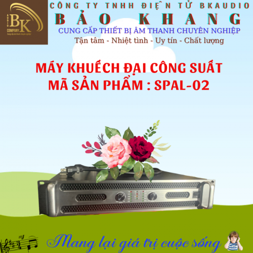 Máy khuếch đại âm thanh ( Đẩy công suất ) 02