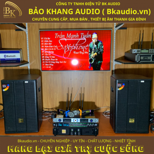 SPCB.02- Dàn nghe nhạc và karaoke gia đình chất lượng cao.