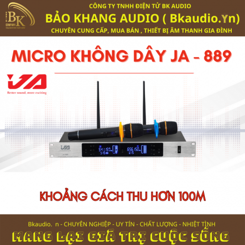 MICRO KHÔNG DÂY JA-889