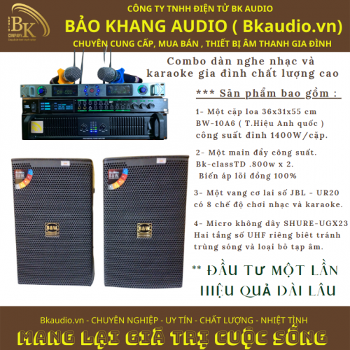 SPCB.03- Dàn nghe nhạc và karaoke gia đình chất lượng cao . 