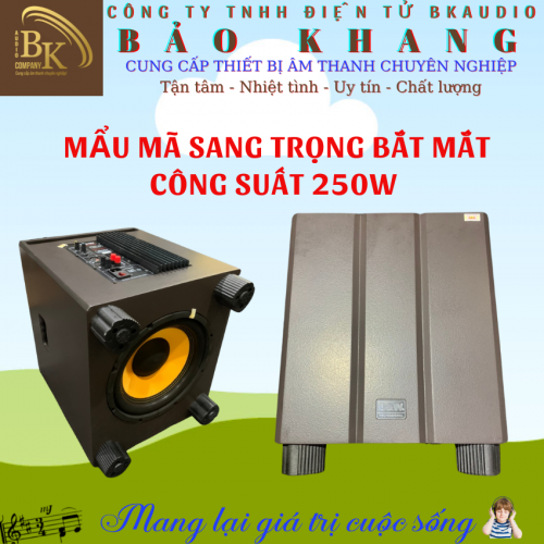 Loa siêu trầm ( supwoofer ) SPA&L – 02 ( B&W.PRO888)